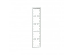 Рамка MERTEN MTN4050-6535 D-Life 5 постовая белый лотос