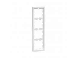 Рамка MERTEN MTN4040-6535 D-Life 4 постовая белый лотос