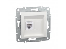 Розетка компьютерная SE EPH4770121 Asfora RJ45 кат. 6 механизм белый