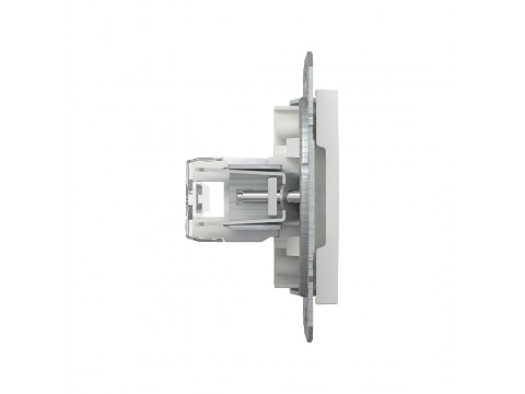 Розетка компьютерная SE EPH4770121 Asfora RJ45 кат. 6 механизм белый