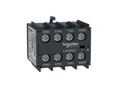 Блок доп. контактов SE LA1KN22 2НО+2НЗ винт.зажим
