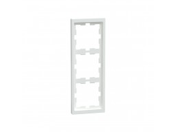 Рамка MERTEN MTN4030-6535 D-Life 3 постовая белый лотос