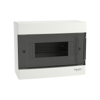 Щит навесной SE EZ9EUC108 8 модулей дымчатая дверь