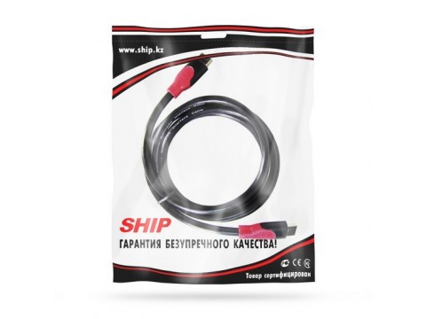 Интерфейсный кабель HDMI-HDMI SHIP SH6016-1.5P 30В Пол. пакет