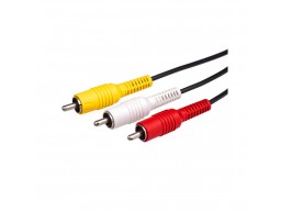 Интерфейсный кабель RCA (тюльпаны аудио-видео-звук) SHIP SH8053-3B Блистер