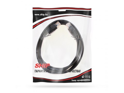 Патч Корд SHIP Cat.5e FTP LSZH RJ-45 1 м S4025BK0100-P