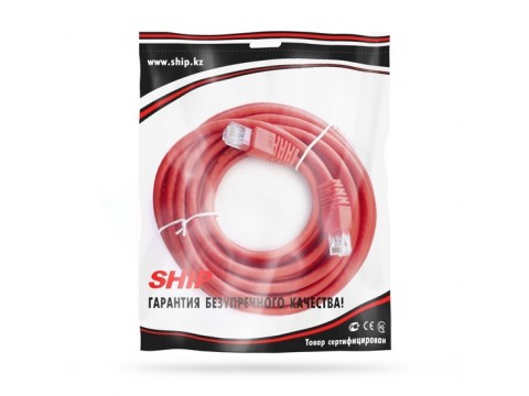 Патч Корд SHIP Cat.6 UTP RJ-45 7.5 м S6025RD0750-P