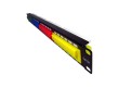 Патч Панель SHIP P197-24D / 24 Ports / 45-Degree Angled Design / Color-Coded Blocks / RG45 Front Ports / DUAL IDC Rear Connectors