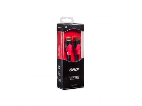 Интерфейсный кабель HDMI-HDMI SHIP SH6016-1.5B 30В Блистер
