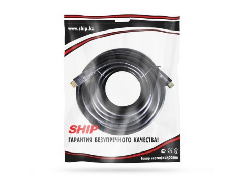 Интерфейсный кабель HDMI-HDMI SHIP SH6031-10P 30В Пол. пакет