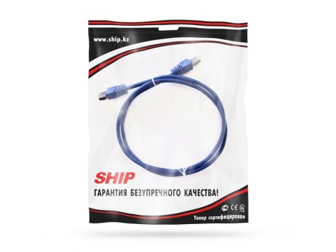 Патч Корд SHIP Cat.5e FTP LSZH RJ-45 1 м S4025BL0100-P