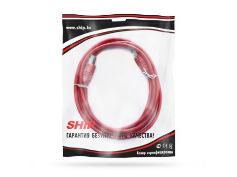 Патч Корд SHIP Cat.5e FTP LSZH RJ-45 1 м S4025RD0100-P