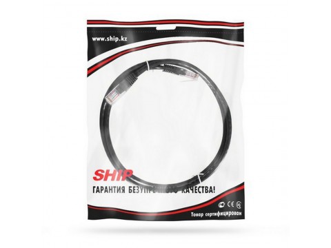 Патч Корд SHIP Cat.5e FTP LSZH RJ-45 0.5 м S4025BK0050-P