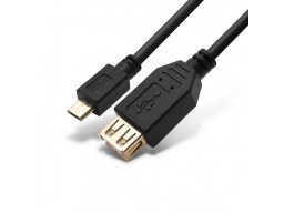 Переходник MICRO USB на USB Host OTG SHIP US109-0.15B Блистер