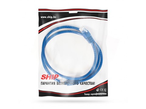 Патч Корд SHIP Cat.6 UTP LSZH RJ-45 1 м S6025BL0100-P