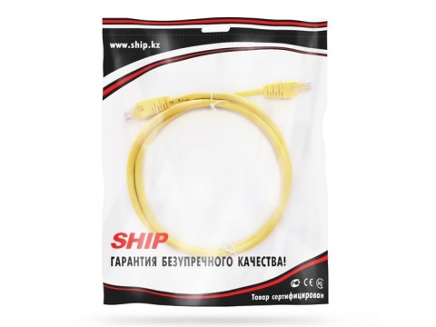 Патч Корд SHIP Cat.6 UTP LSZH RJ-45 1 м S6025YL0100-P