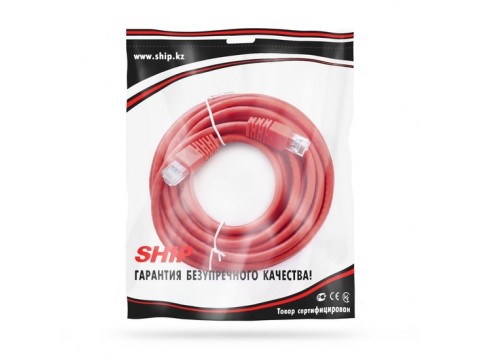 Патч Корд SHIP Cat.6 UTP RJ-45 5 м S6025RD0500-P