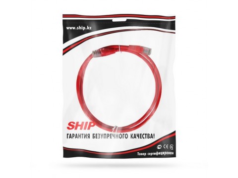 Патч Корд SHIP Cat.5e UTP LSZH RJ-45 1 м S3025RD0100-P