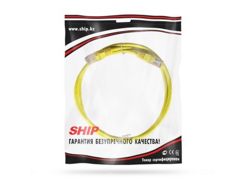 Патч Корд SHIP Cat.5e UTP LSZH RJ-45 1 м S3025YL0100-P