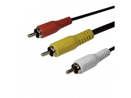 Интерфейсный кабель RCA (тюльпаны аудио-видео-звук) SHIP SH8053-3P Пол. пакет