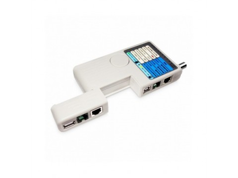 Кабельный тестер Ship G268 Для тестирования BNC RJ-45 RJ-11 USB