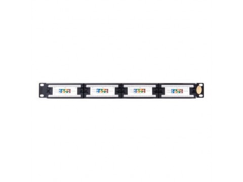 Патч Панель SHIP P197-24 / 24 ports / RG 45 / DUAL IDC
