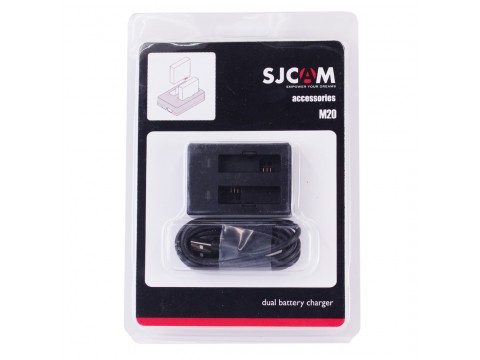 Зарядное устройство SJCAM SJ301 для 2-х аккумуляторов M20
