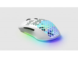 Мышь игровая беспроводная SteelSeries Aerox 3  (2022) Snow 62608 белый