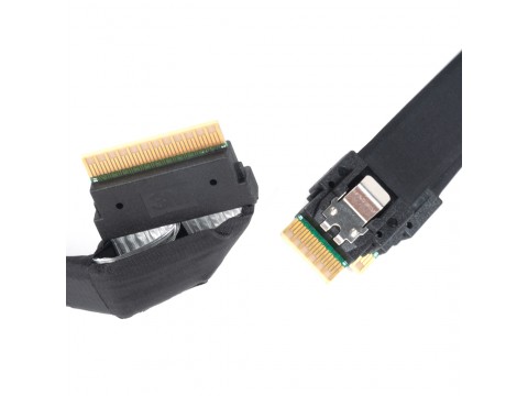 Кабель интерфейсный Slim SAS NVMe Supermicro CBL-SAST-1250F-85
