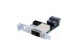 Панель разъемов / AOM-SAS3-8I8E-LP / Low-profile bracket / Not a controller / SFF-8644 (mini SAS HD ext) x2 / SFF-8643 (mini SAS HD) x2