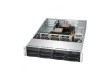 Supermicro server chassis CSE-825TQC-R802LPB, 2U, Dual and Single Intel and AMD CPUs, 3 x 80mm Hot-swap PWM Fans, 8 x 3.5" hot-swap SAS3/SATA , 7 low-profile expansion slot(s), 1U 800W  RPSU