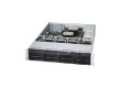 Supermicro server chassis CSE-825TQC-R802LPB, 2U, Dual and Single Intel and AMD CPUs, 3 x 80mm Hot-swap PWM Fans, 8 x 3.5" hot-swap SAS3/SATA , 7 low-profile expansion slot(s), 1U 800W  RPSU