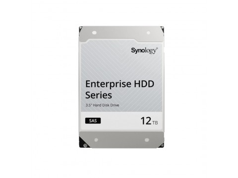 Жесткий диск Synology HAS5300-12T / 16TB / 3.5" / SAS 12Gb/s / 7200 RPM / 512MB Cache / MTBF 2,500,000 hours