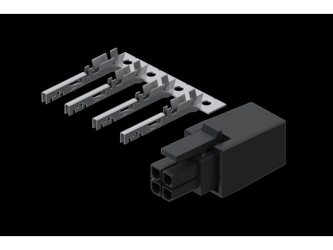 Вилка TELTONIKA 4-Pin plug with contact terminals (PR4MK04K)