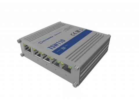 Коммутатор TELTONIKA TSW110 PoE+Switch (TSW110000000)