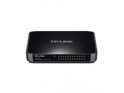 TP-Link TL-SF1024M 24-портовый 10/100 Мбит/с настольный коммутатор