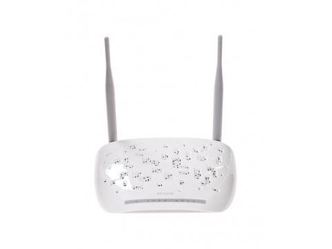 TP-Link TD-W8961NRU (2019) Беспроводной маршрутизатор  со встроенным модемом ADSL2+, скорость до 300