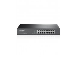 TP-Link TL-SF1016DS 16-портовый Fast Ethernet настольный/монтируемый в стойку коммутатор