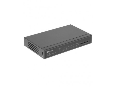 TP-Link TL-SF1009P 9-портовый настольный 10/100 Мбит/с коммутатор с 8 портами PoE+