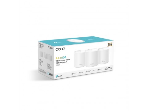 Домашняя Mesh-система Wi-Fi 6 TP-Link Deco X1500(3-pack)