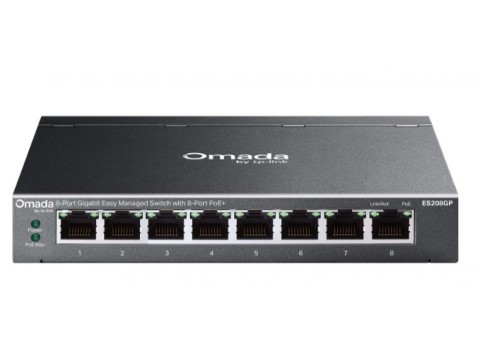 Коммутатор TP-Link ES208GP (ES208GP)