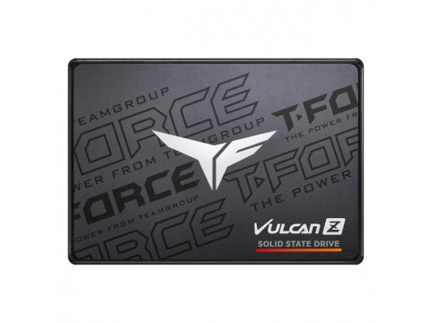 Твердотельный накопитель Team Group T-FORCE VULCAN Z, 512Gb, SATA III, R540Mb/s, W470Mb/s, TLC, T253TZ512G0C101, Retail