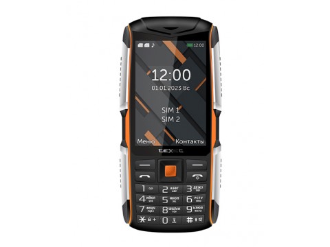 Мобильный телефон teXet TM-D426 / Black-Orange / Dual SIM / FM Radio