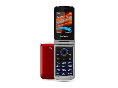 Мобильный телефон teXet TM-404 цвет красный