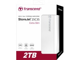 Внешний жесткий диск 2,5 2TB Transcend TS2TSJ25C3S Type C