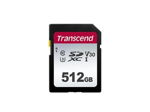 Карта памяти SD 256GB Class 10 U3 Transcend TS256GSDC300S