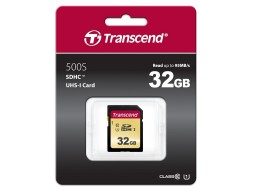 Карта памяти SD 32GB Class 10 U1 Transcend TS32GSDC500S