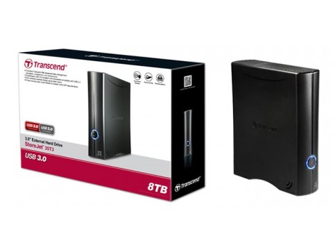 Внешний жесткий диск 3,5 8TB Transcend TS8TSJ35T3