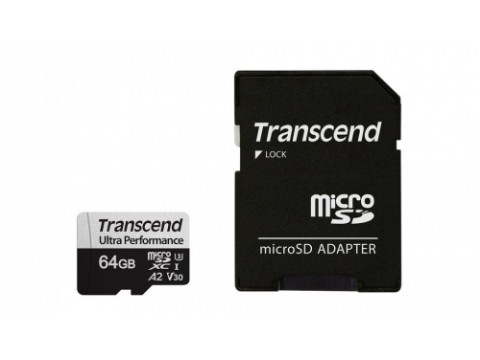 Карта памяти MicroSD 64GB Class 10 U3 Transcend TS64GUSD340S