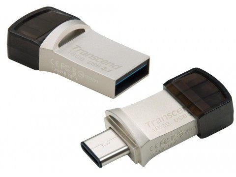 USB Флеш накопитель 128GB 3.0 Transcend TS128GJF890S метал